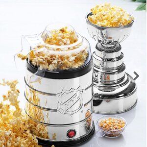 NHL Stanley Cup Popcorn Maker Silver Electric New New in box